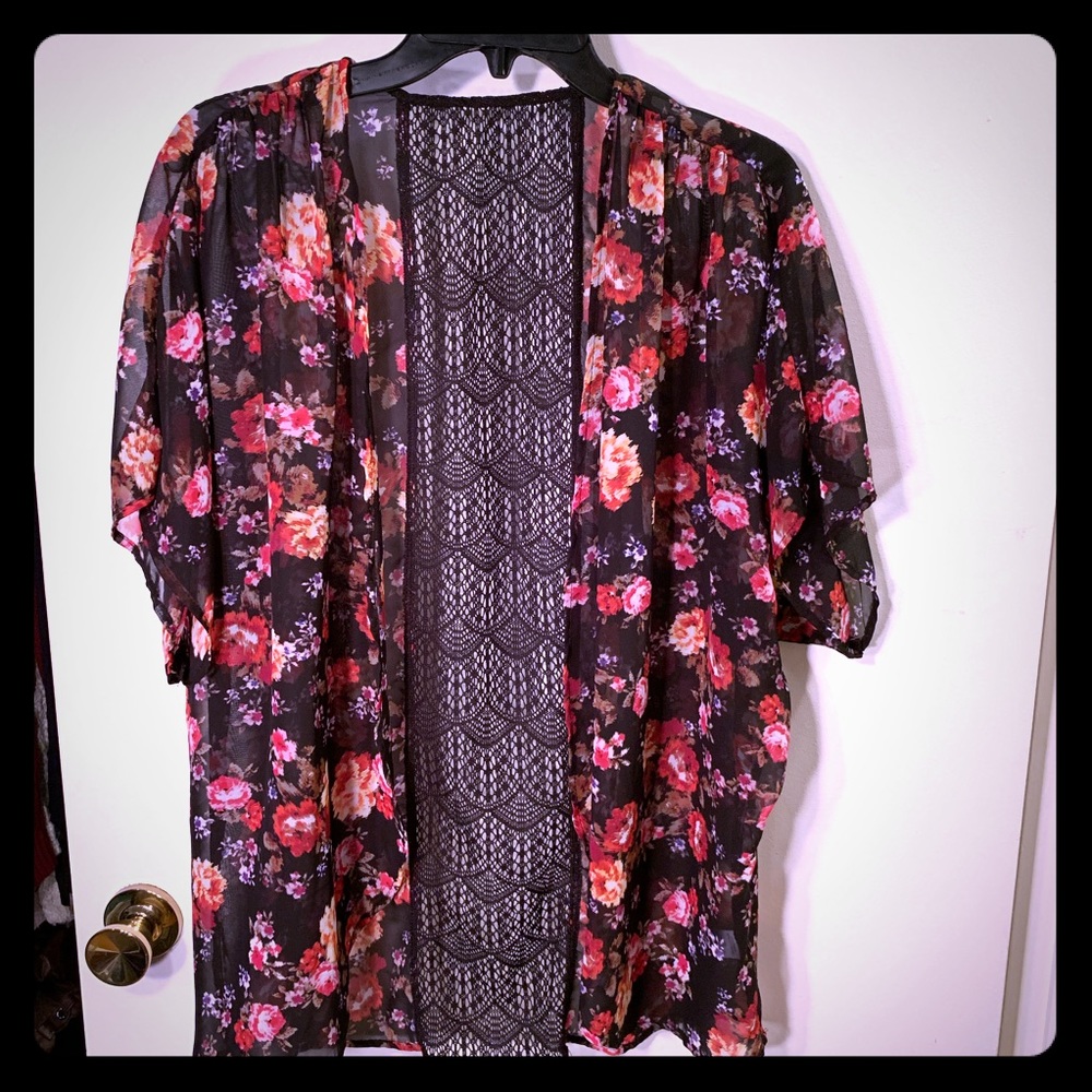 Floral kimono